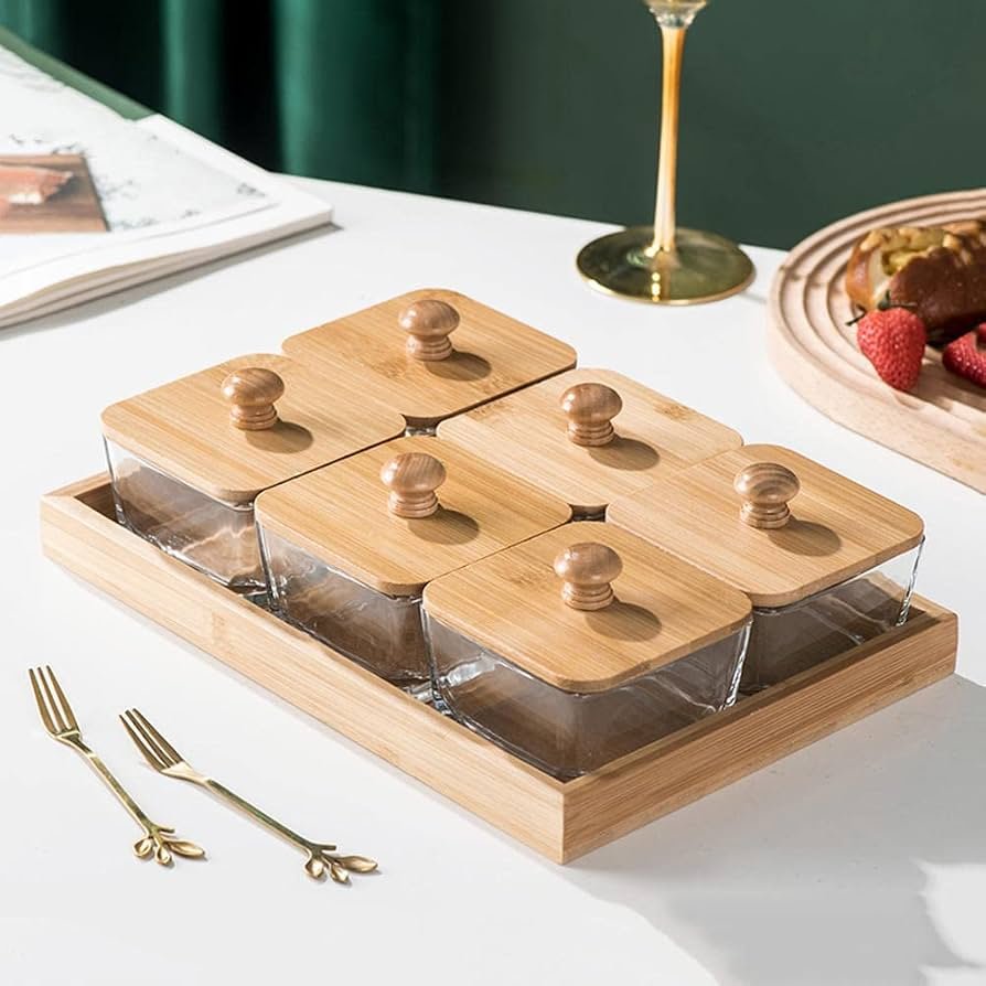 Square Dry Fruit Tray