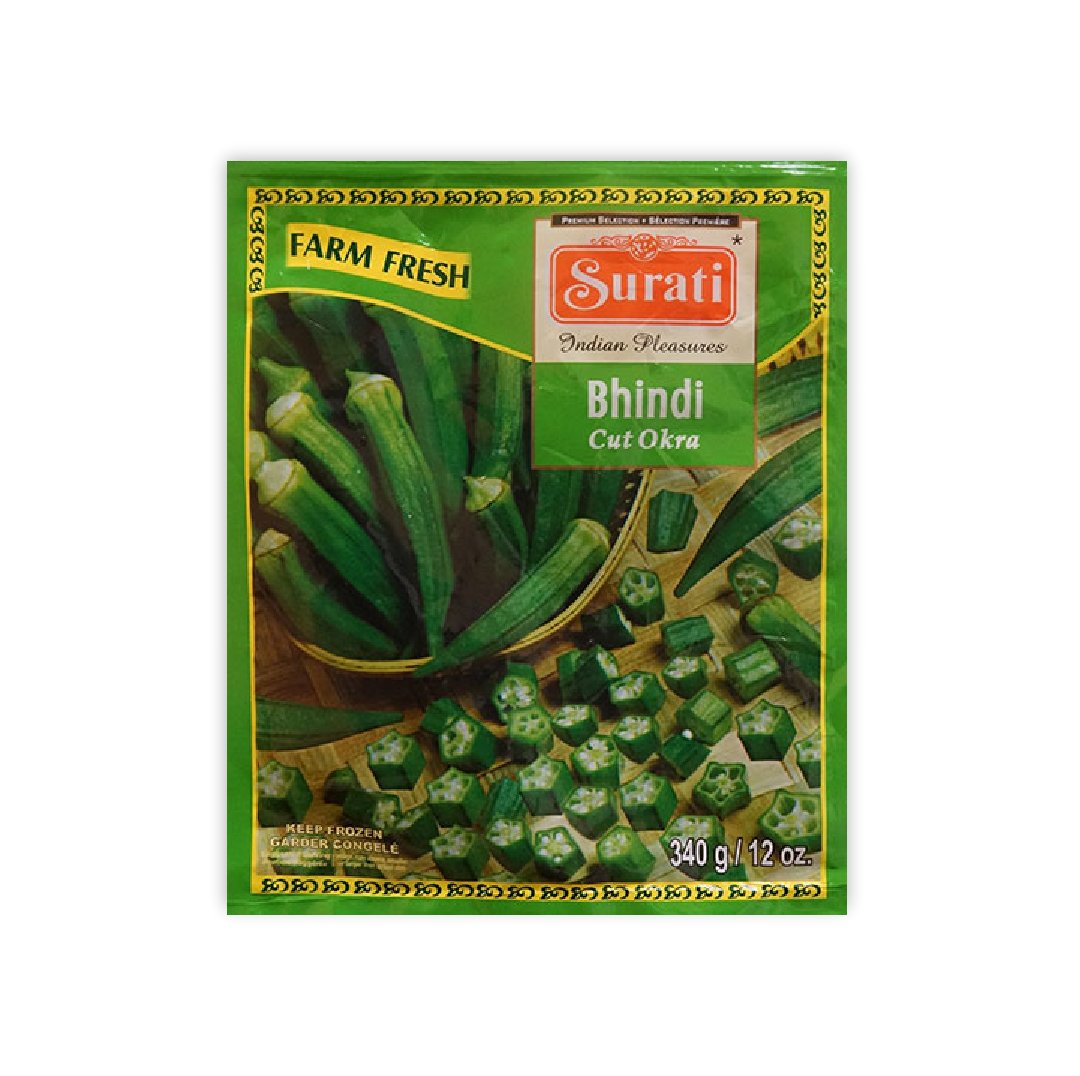 Surati Okra Cut 340g
