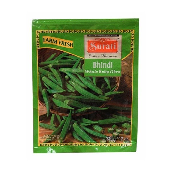 Surati Whole Baby Okra 340g