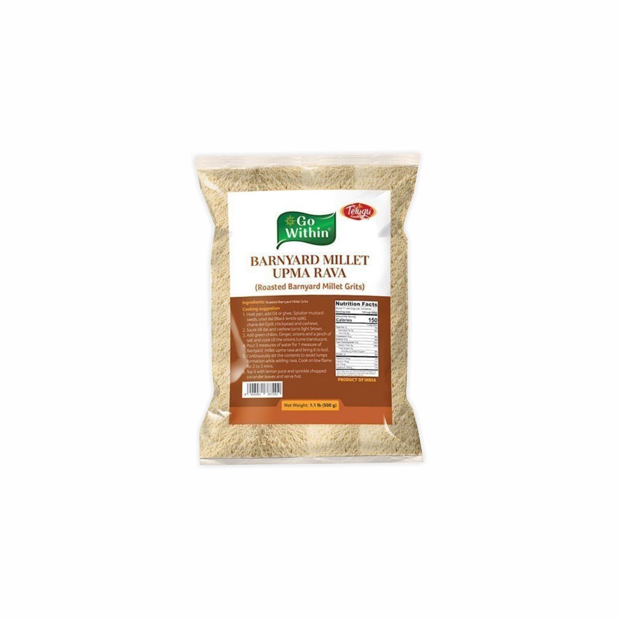 Telugu Barnyard Millet Idli Rava