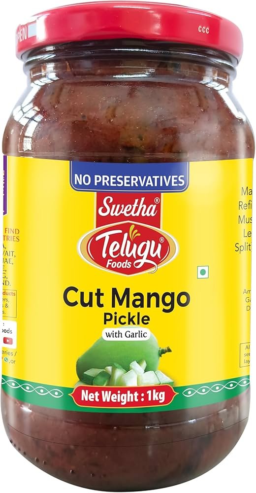 Telugu Cut Mango Pickle 300g