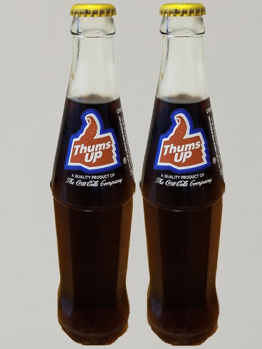 Thums Up Glass Bottle