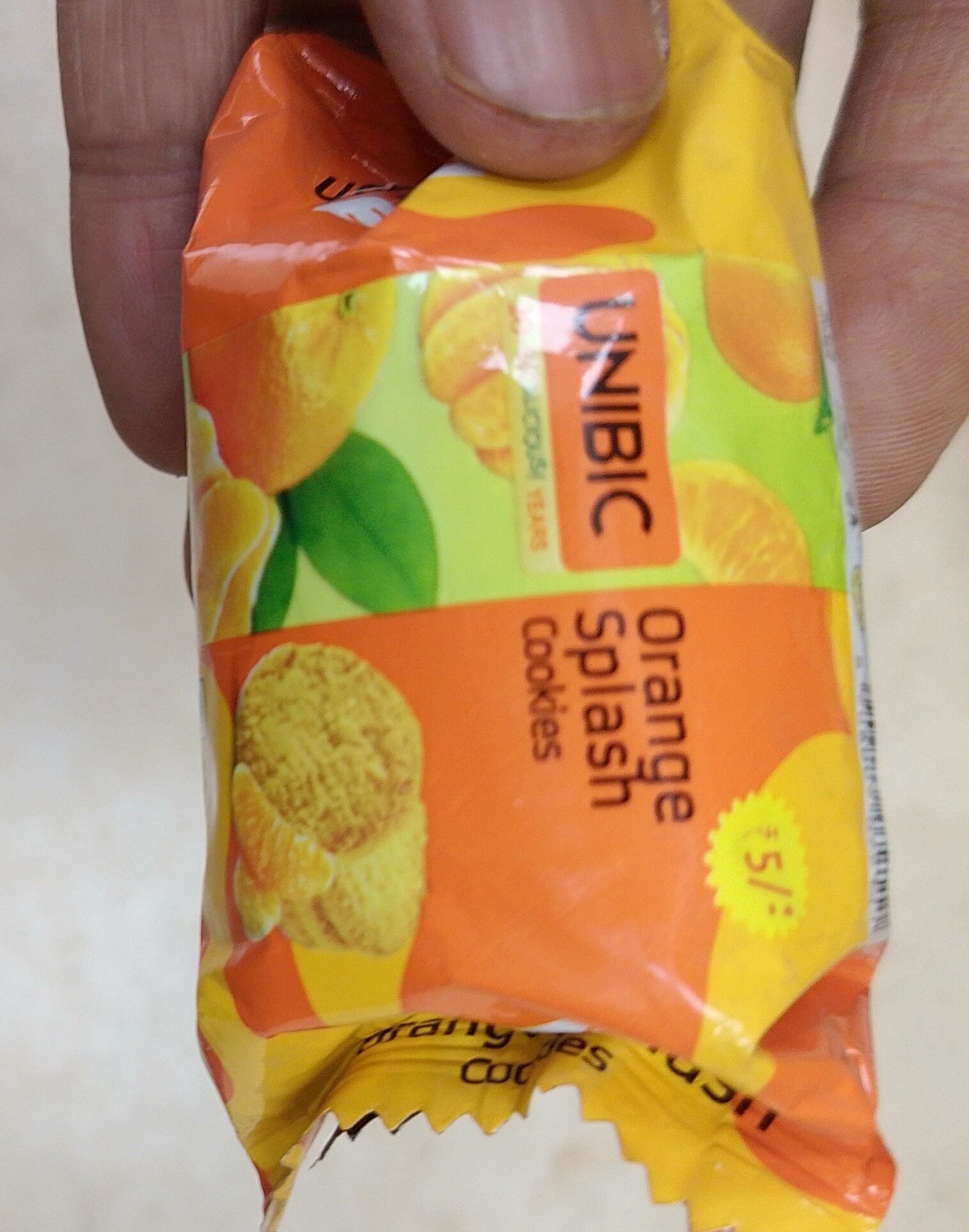 UNIBIC Orange Milk Biscuits 60g