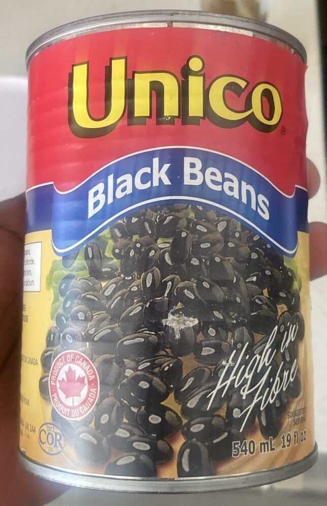 UNICO Black Beans 540ml
