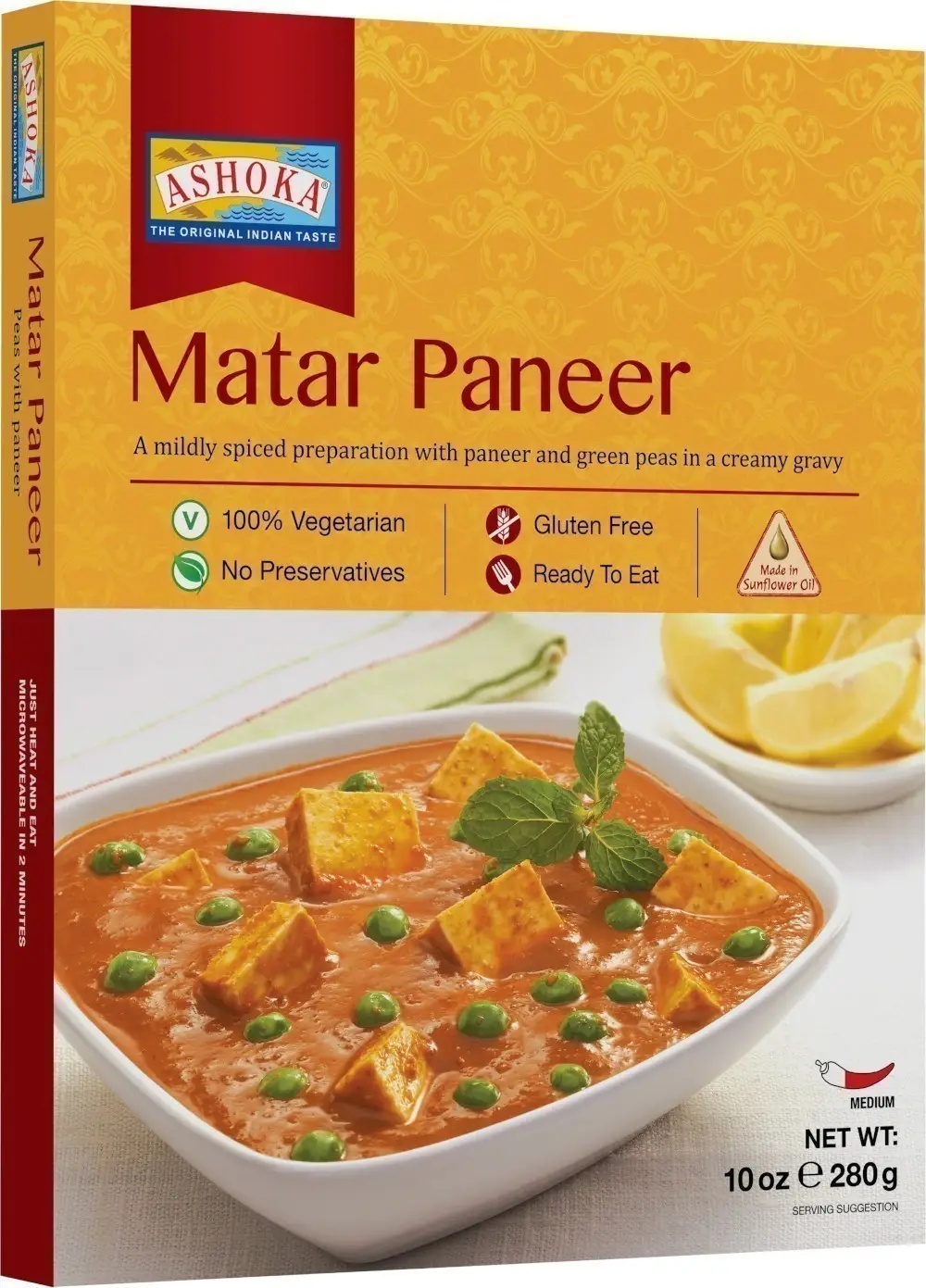 Ashoka Matar Paneer 280g
