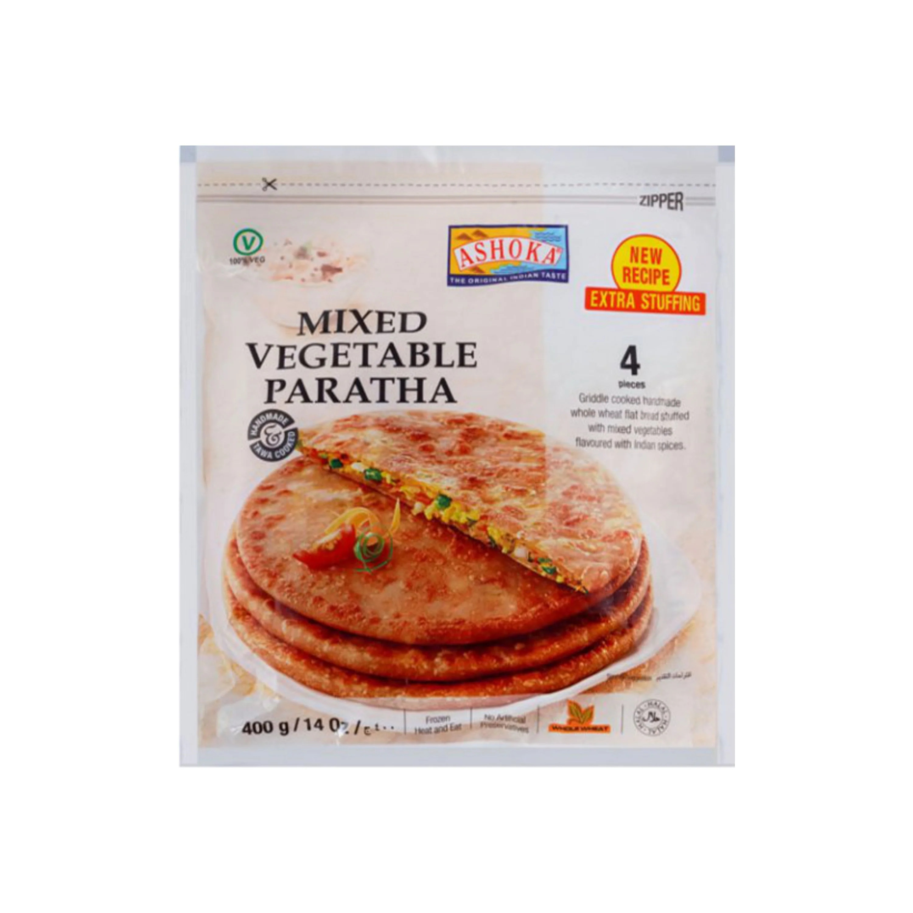 Ashoka Mix Veg Paratha 400g
