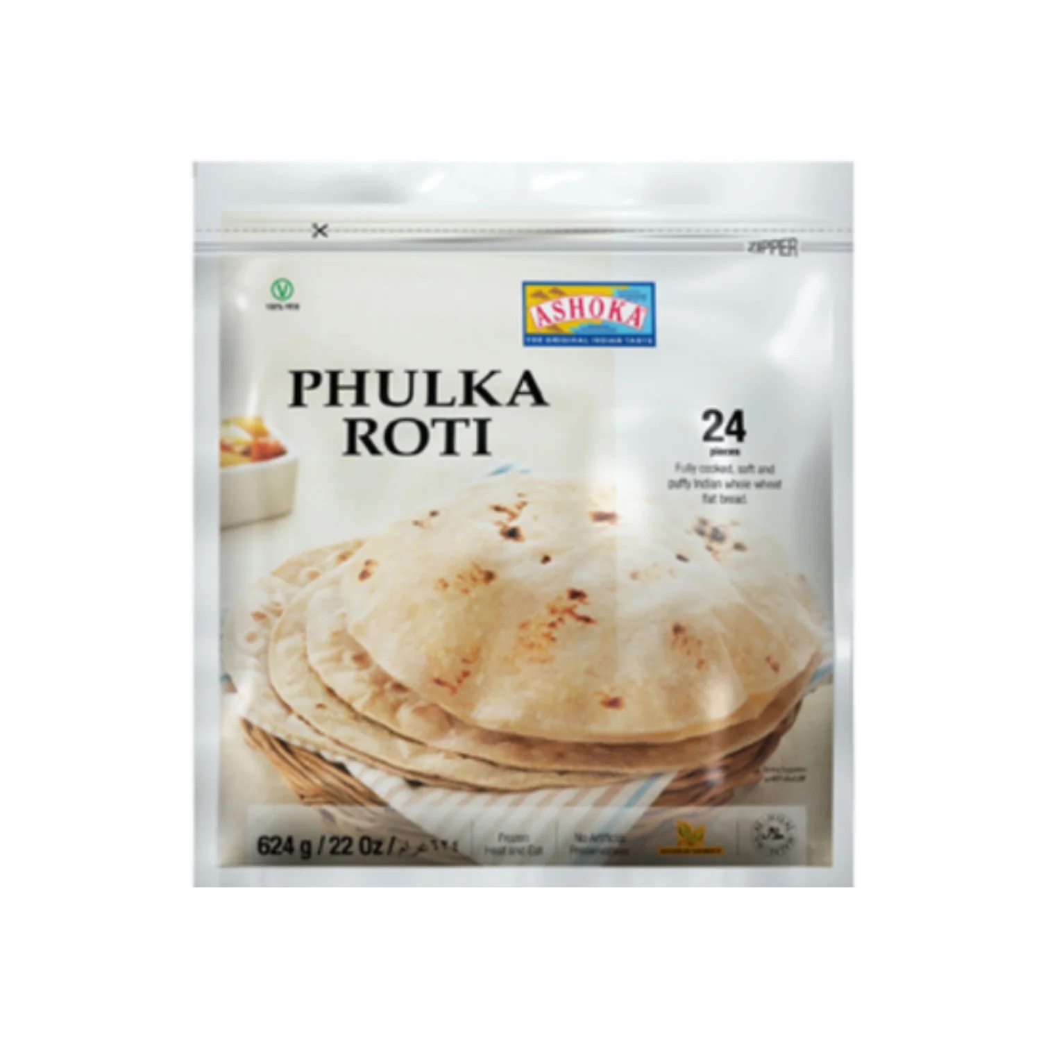 Ashoka Phulka Roti 24pcs