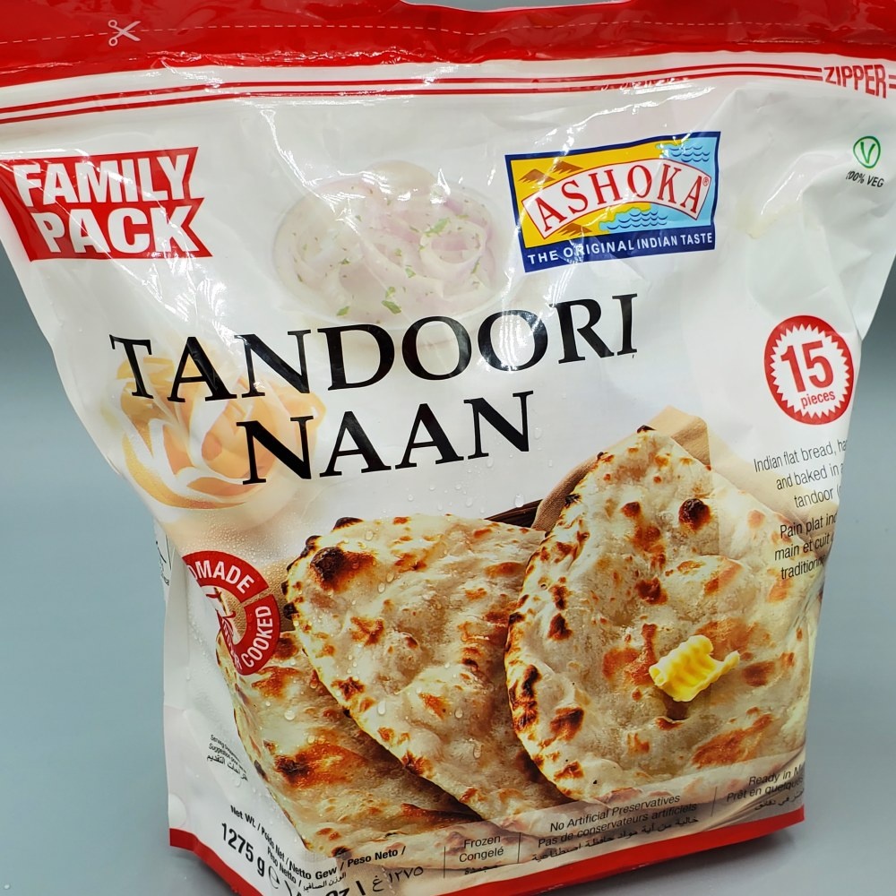 Ashoka Tandoori Naan Family Pack 15pcs