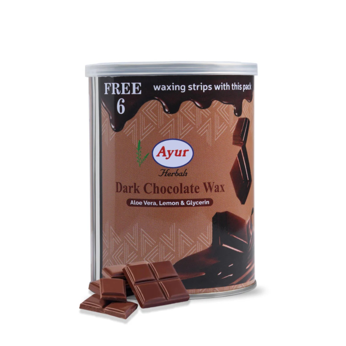 Ayur Dark Chocolate Wax 600g