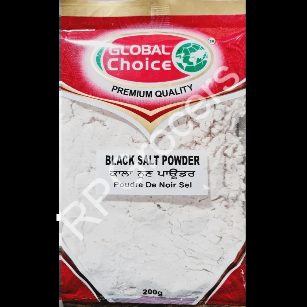 Global Choice Black Salt Powder 200g