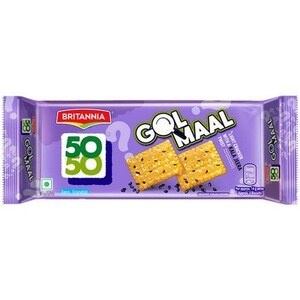Britannia 50-50 Gol Maal Biscuits 110g