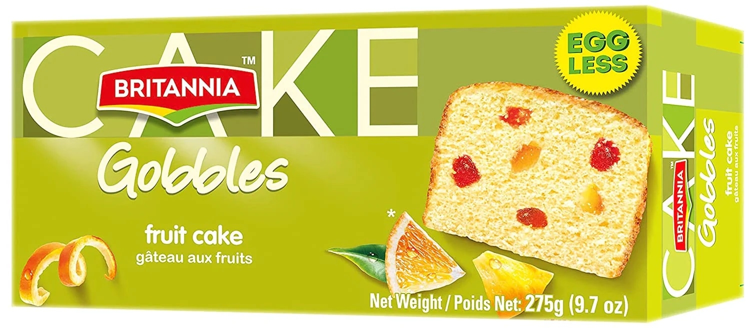 Britannia Fruit Cake Eggless 275g
