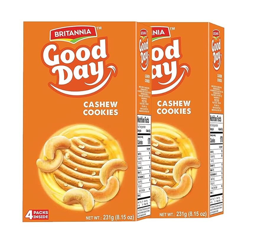 Britannia Good Day Cashew Biscuits 231g