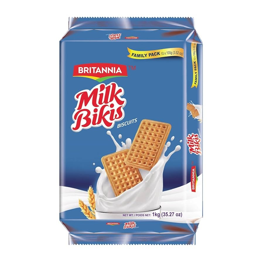 Britannia Milk Bikis Biscuits 1kg