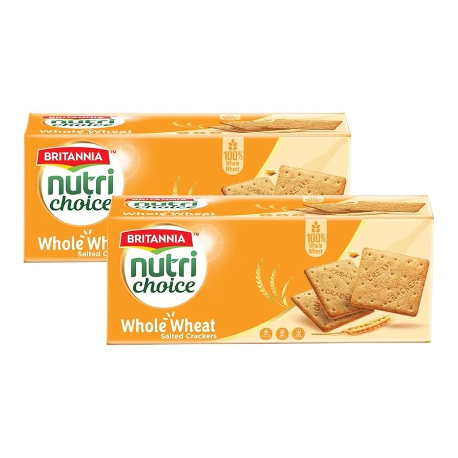 Britannia Nutri Whole Wheat Biscuits 200g