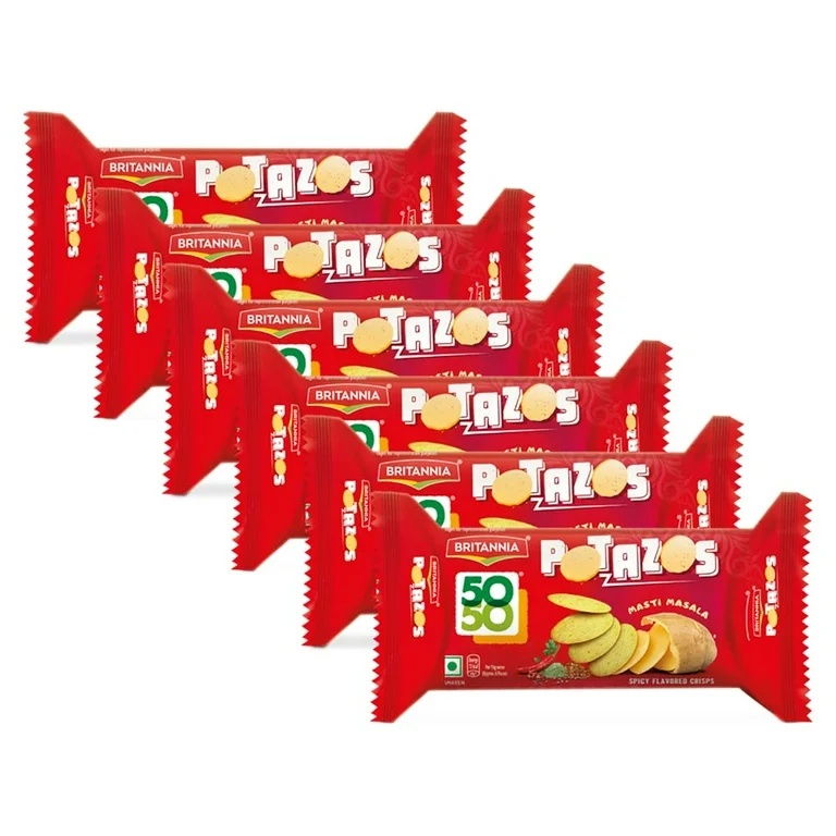 Britannia 50 50 Potazos Masti 100g
