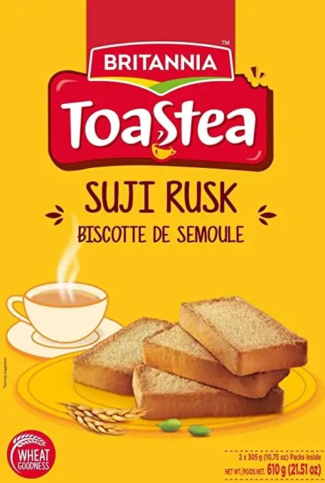 Britannia Suji Rusk 610g