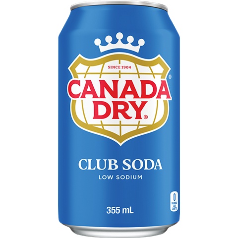 Canada Dry Club Soda 355ml