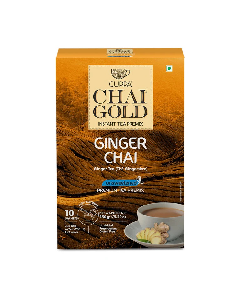 Chai Gold Ginger Tea Unsweetened 140g