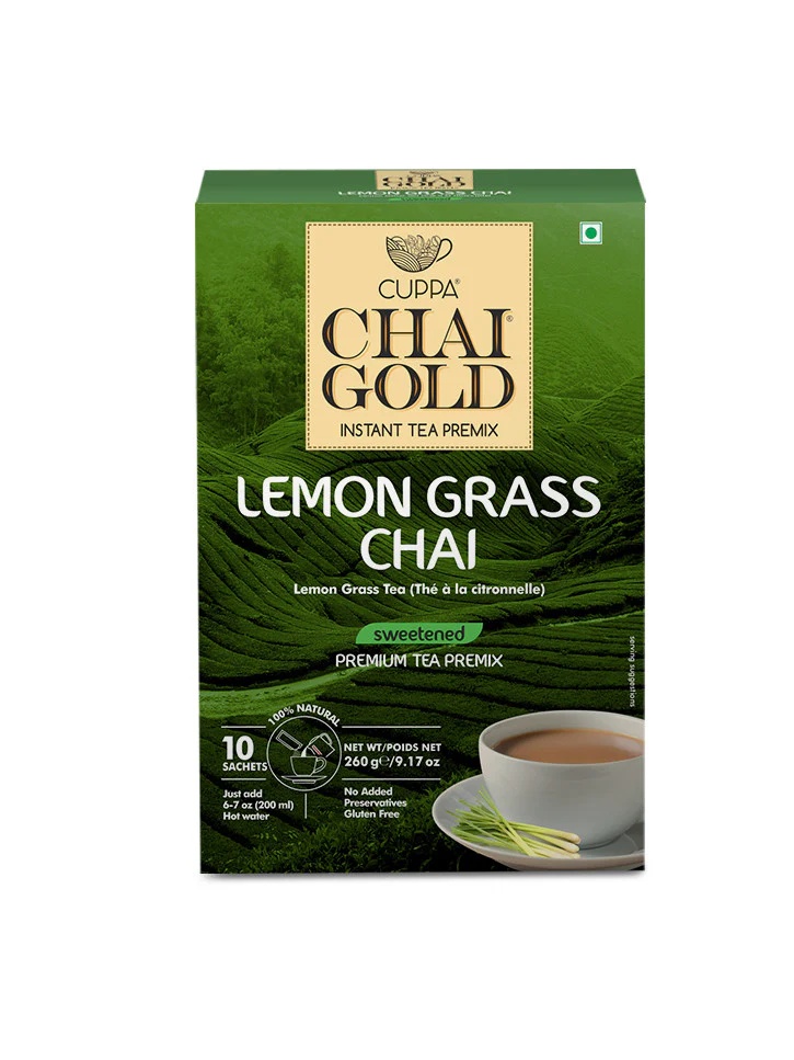 Chai Gold Lemon Grass Sweetened Tea 220g
