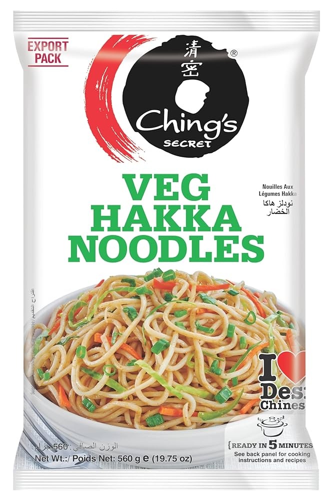 Chings Veg Hakka Noodles 560g