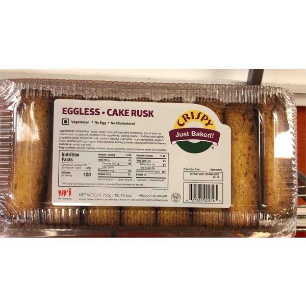 Crispy Eggless Rusk 550g