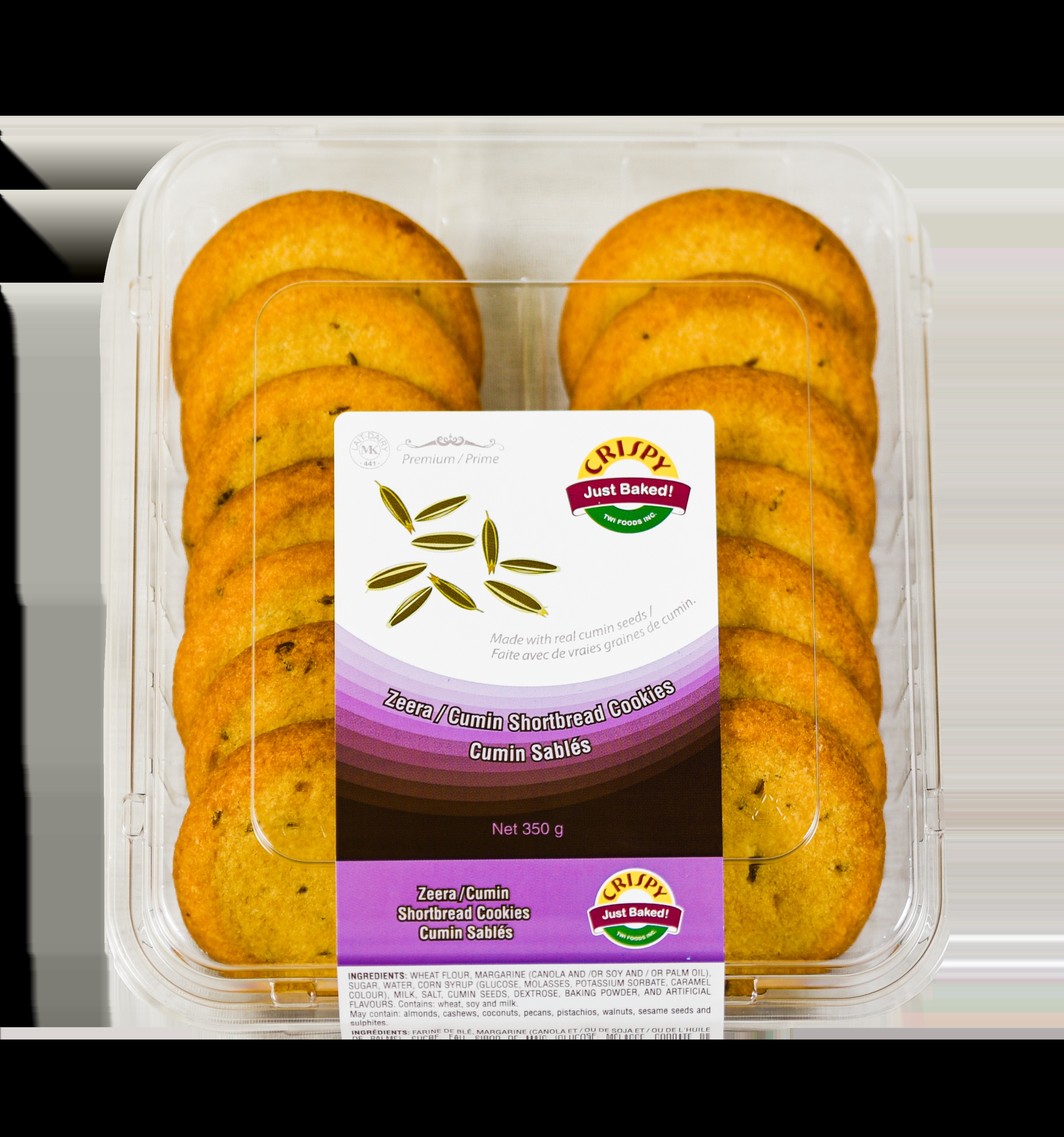 Crispy Zeera Cookies 350g