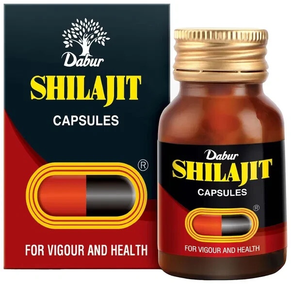 Dabur Shilajit 60 Capsules