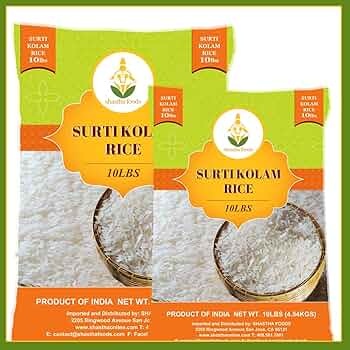 FROM THE EARTH Surati Kolam Rice 10lb