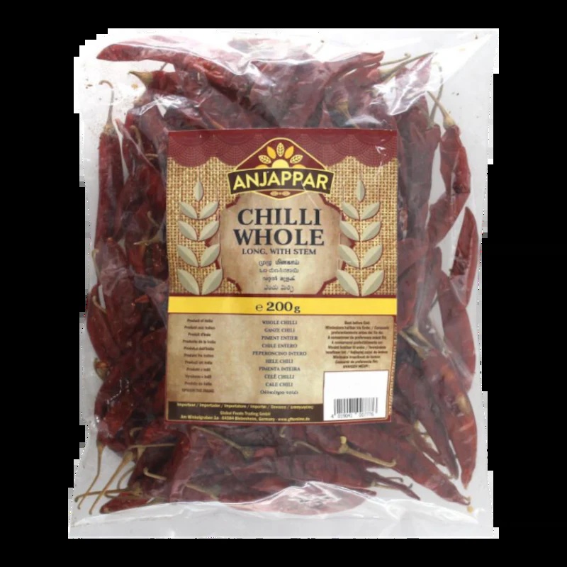 FROM THE EARTH Chili Whole with Stem 200g