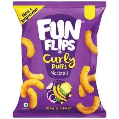 Fun Flip Curly Mocktail 65g - Snacks