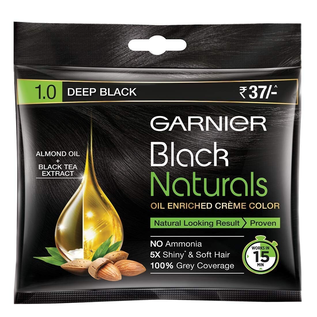 Garnier Deep Black 1.0 Hair Color