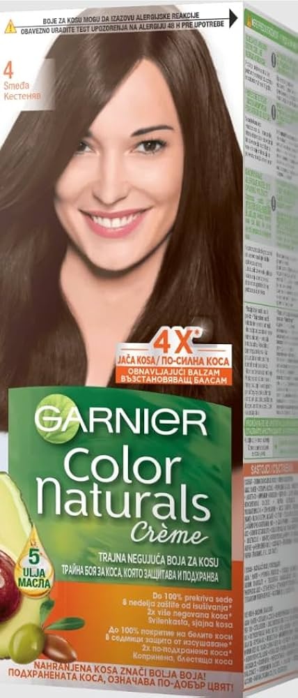 Garnier Natural Brown 4.0 20ml + 20g