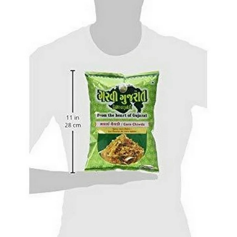 Garvi Gujarat Corn Chiwda 285g - Snacks
