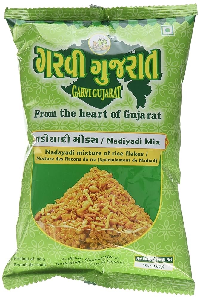 Garvi Gujarat Nadiyadi Mix 285g - Snacks