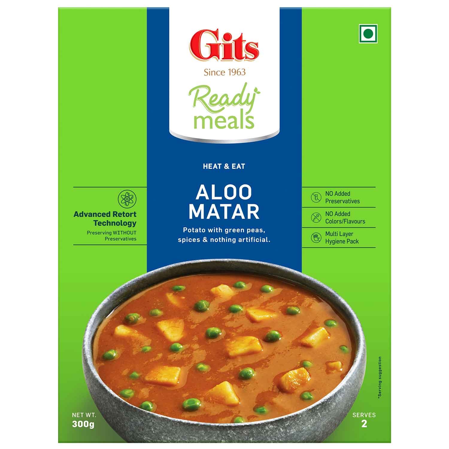 GITS Aloo Matar 300g