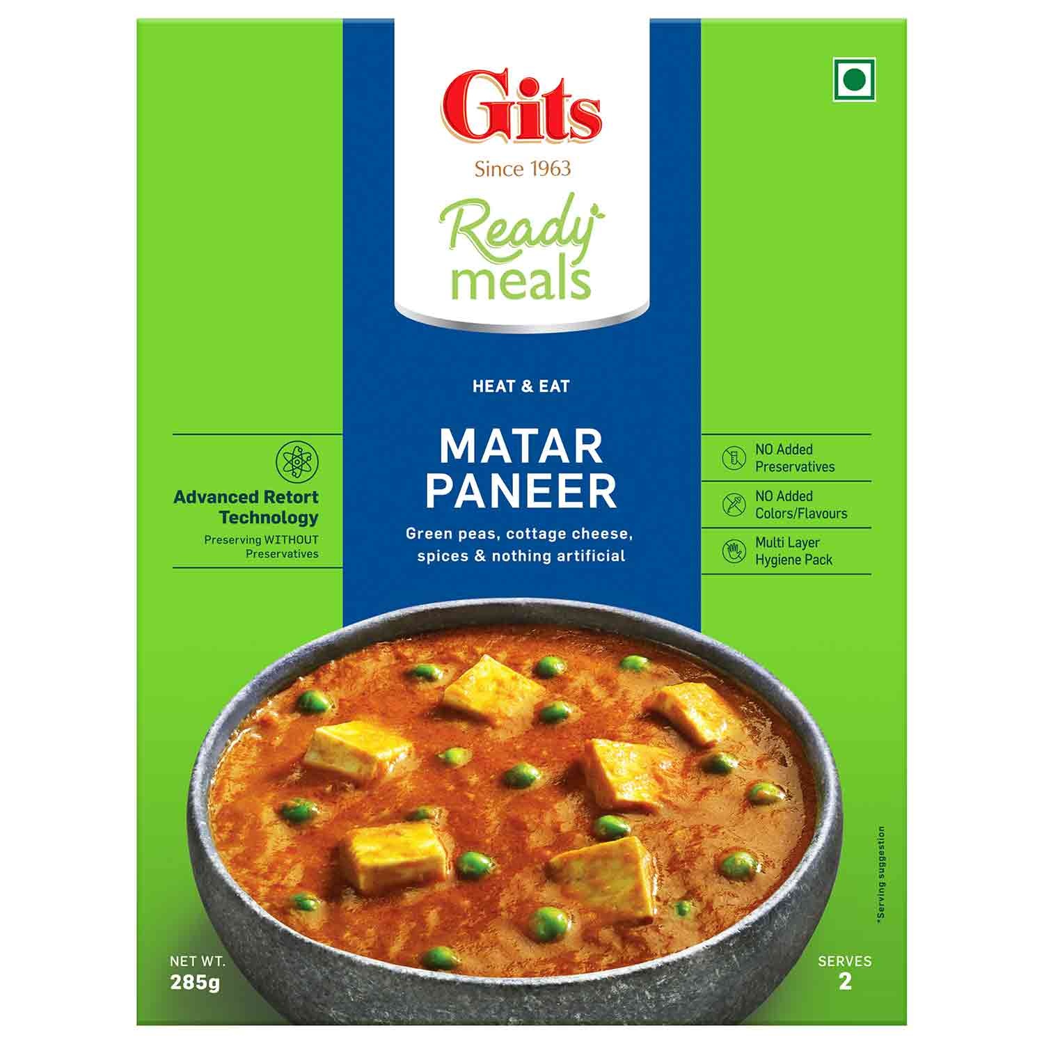GITS Matar Paneer 285g