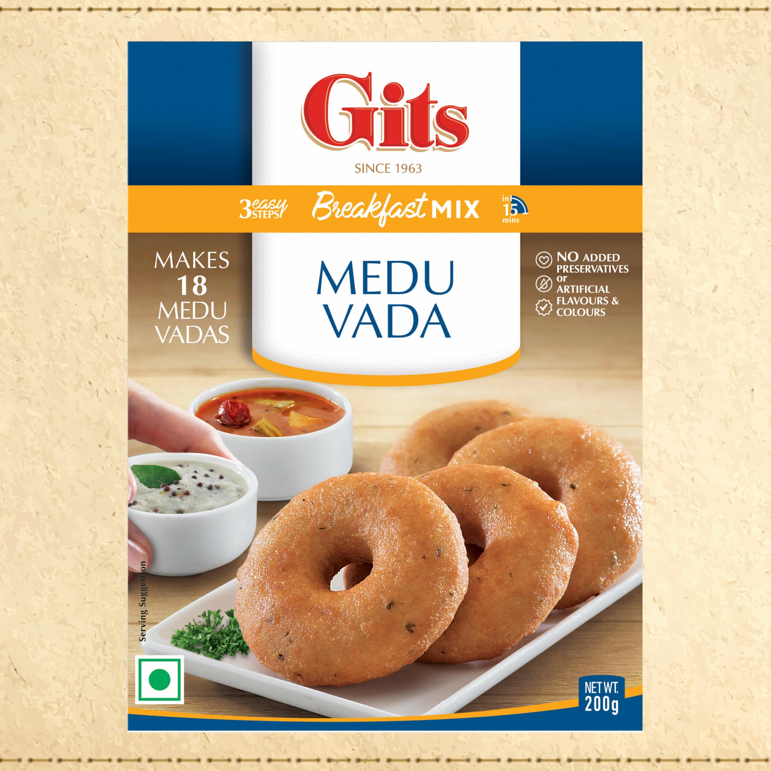 GITS Medu Vada Mix 200g