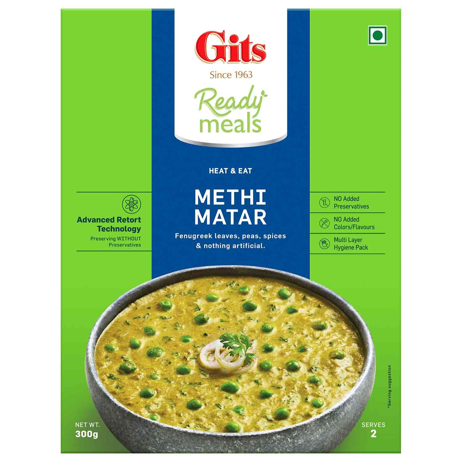 GITS Methi Matar 300g