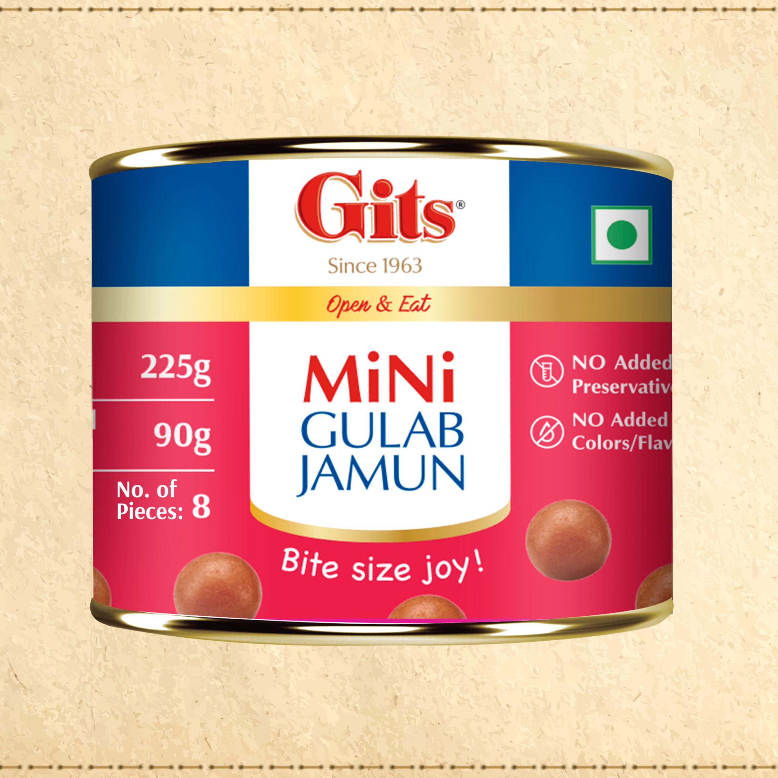 GITS Mini Gulab Jamun 225g