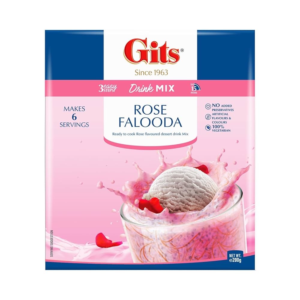 GITS Rose Falooda Mix 200g