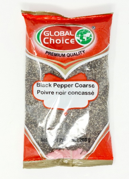 Global Choice Black Pepper Coarse 200g