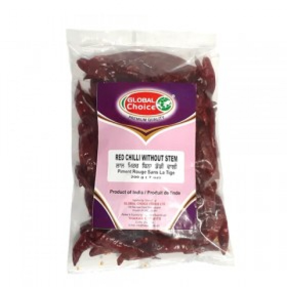 Global Choice Chilli Without Stem 200g - Spices and Herbs