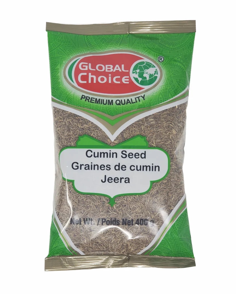 Global Choice Cumin Seeds 400g - Spices and Herbs