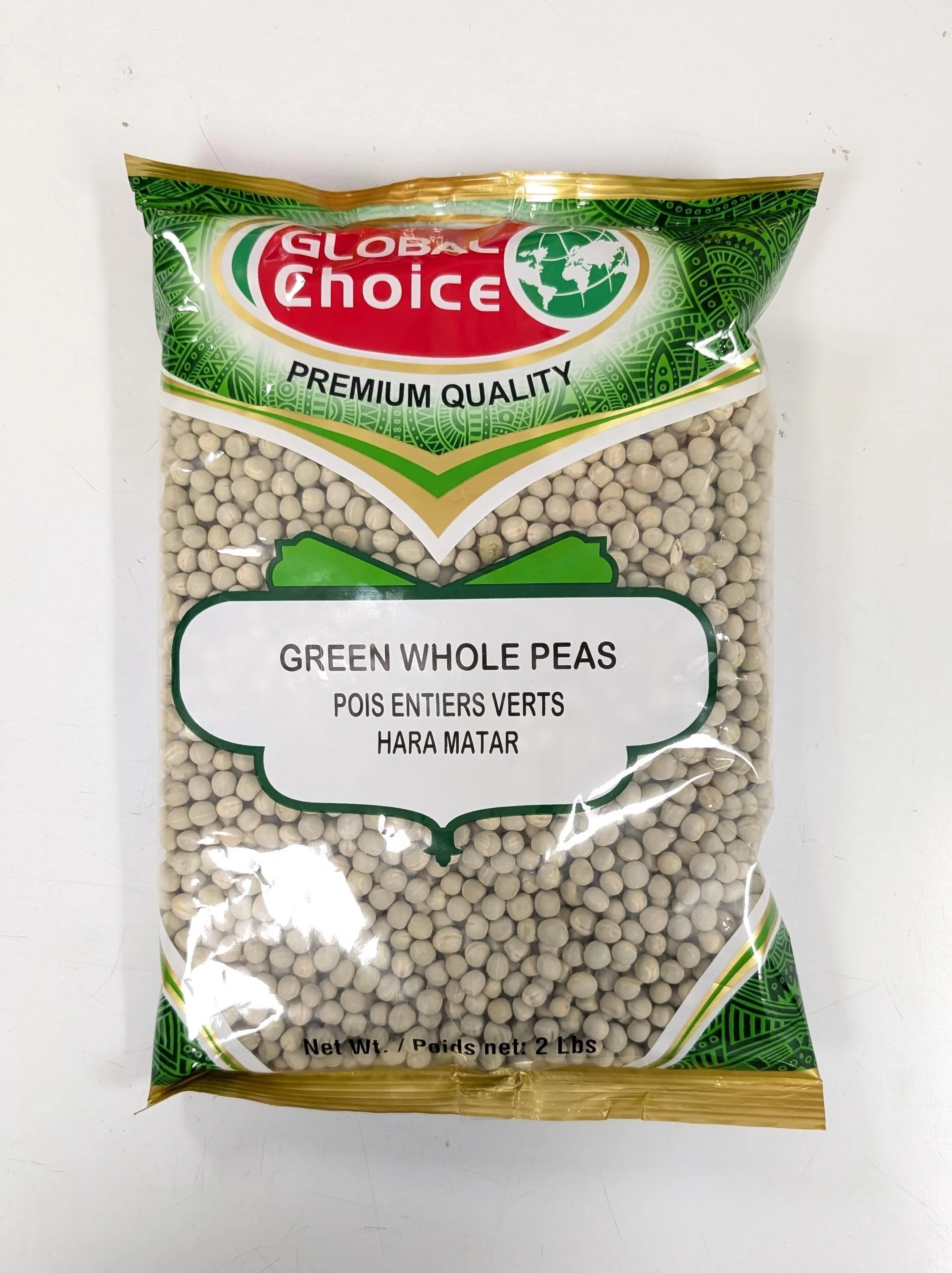 Global Choice Green Whole Peas 2lb