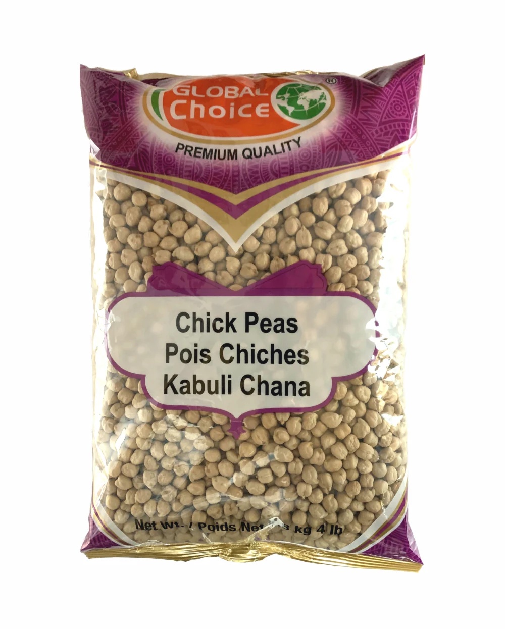 Global Choice Kabuli Chick Peas 4lb
