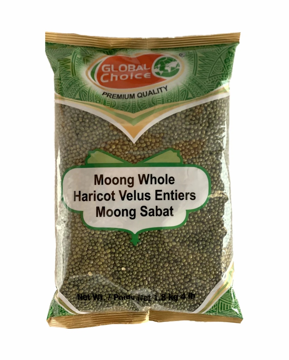 Global Choice Moong Whole 4lb