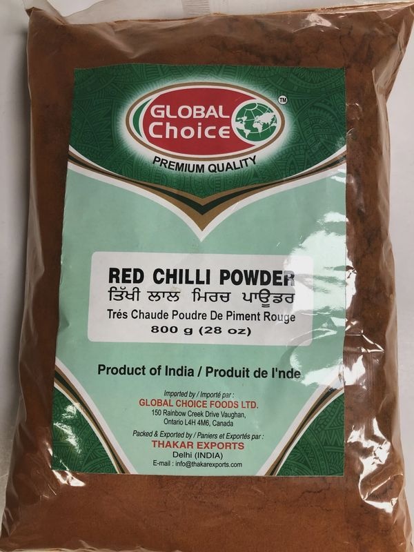 Global Choice Red Chilli Powder 800g - Spices and Herbs