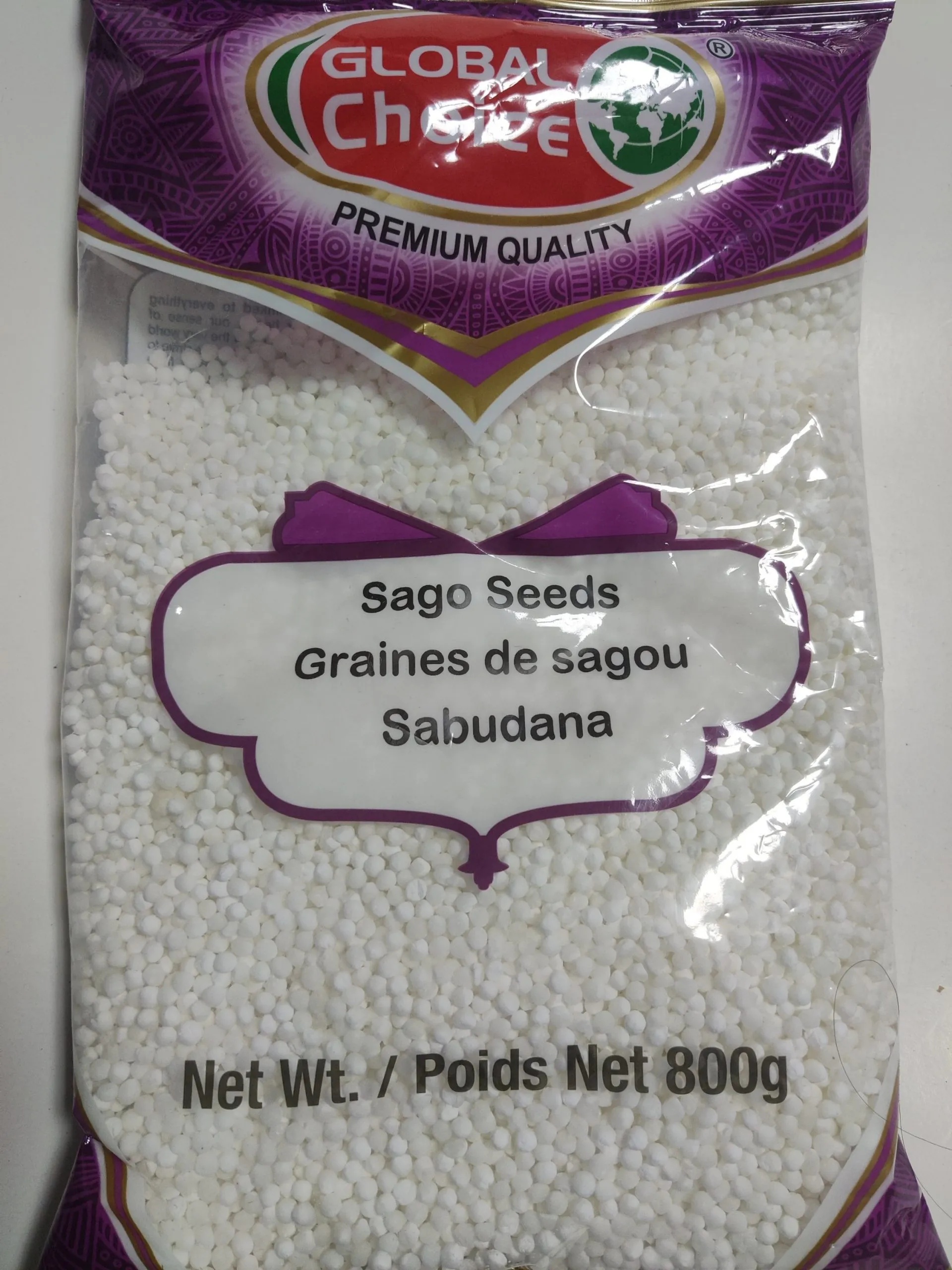 Global Choice Sago Whole 800g