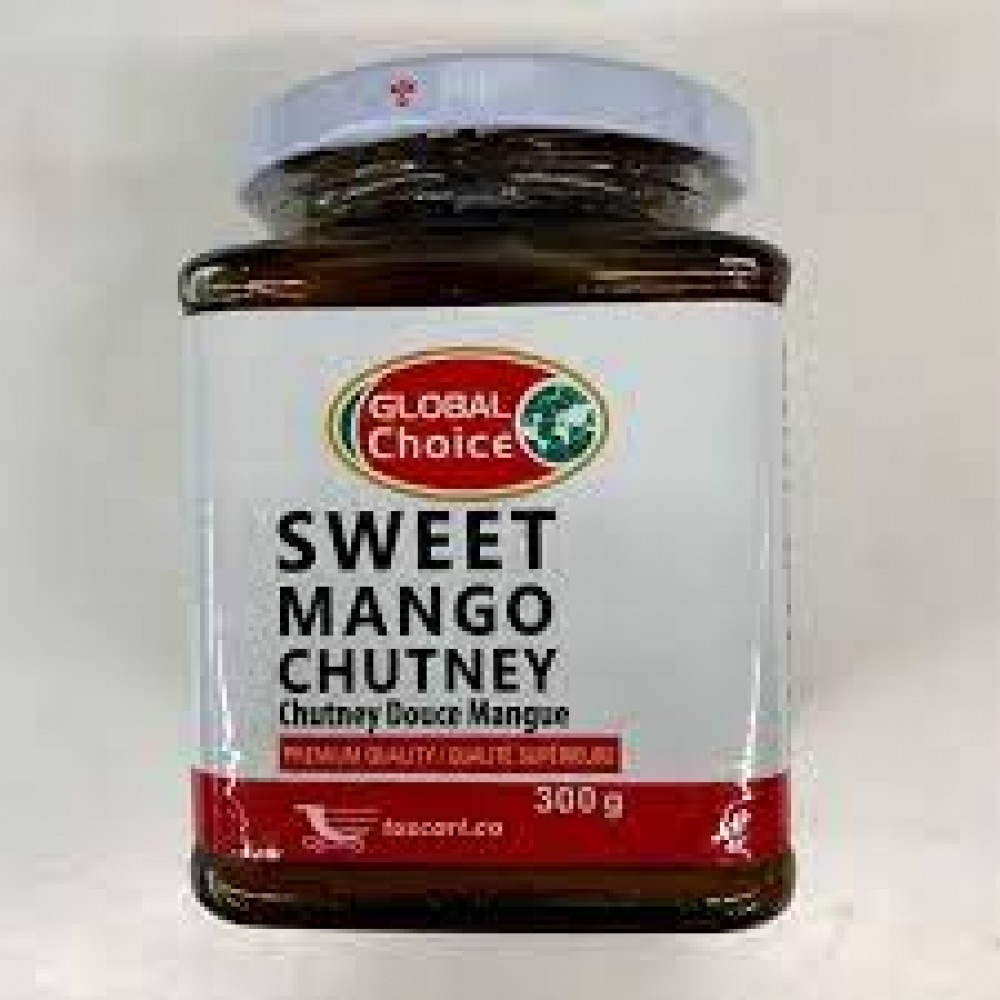 Global Choice Sweet Mango Chutney 350g - Condiments